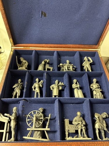 Franklin mint people - franklin, of